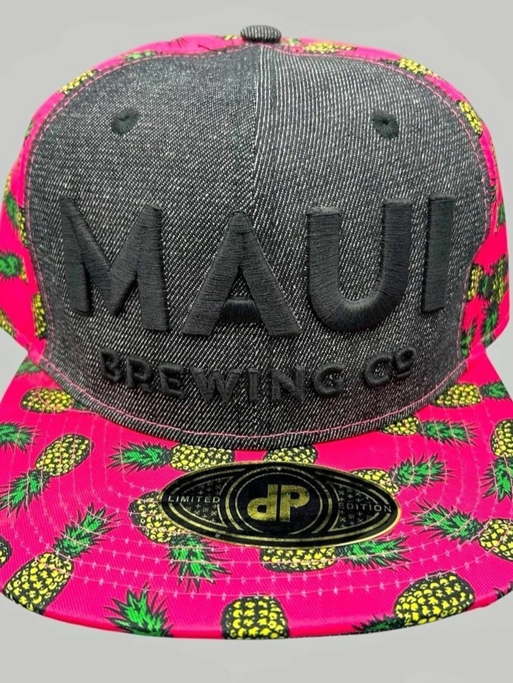 NEW Double Portion Supply Maui Brewing Co. Limited Edition Pineapple Trucker Hat